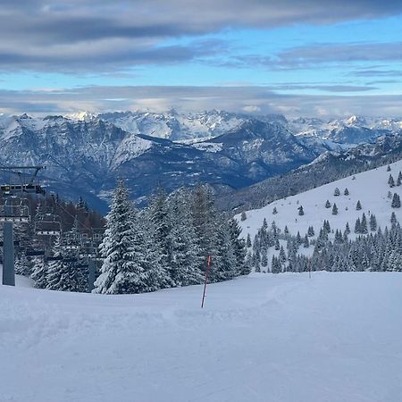 Cielo E Terra Chalet Zencheri Con Vista Panoramica Piazza  Eksteriør bilde