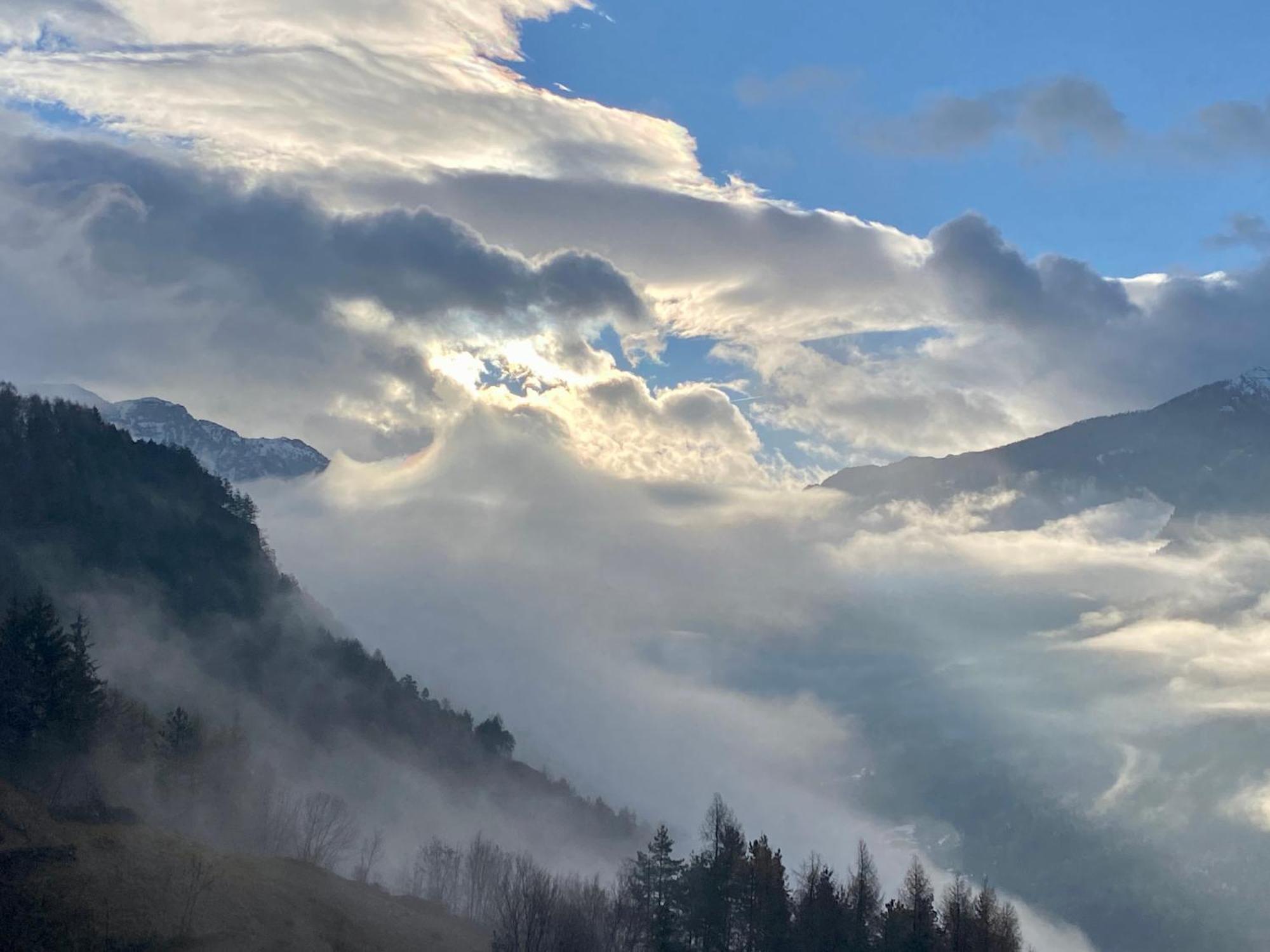 Cielo E Terra Chalet Zencheri Con Vista Panoramica Piazza  Eksteriør bilde