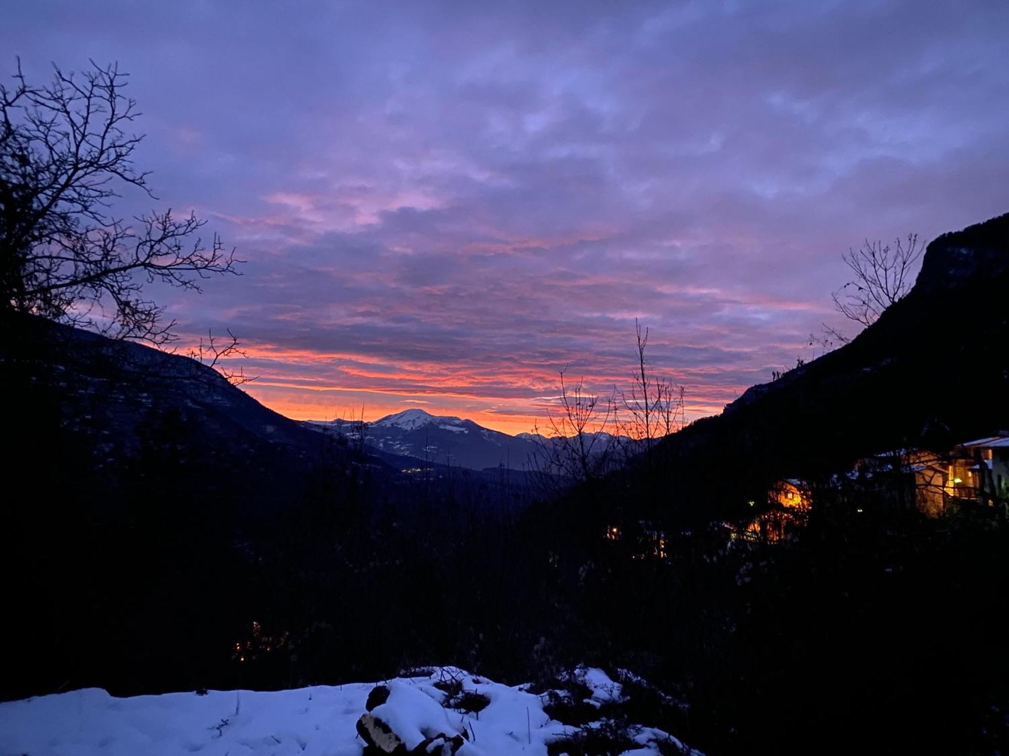 Cielo E Terra Chalet Zencheri Con Vista Panoramica Piazza  Eksteriør bilde