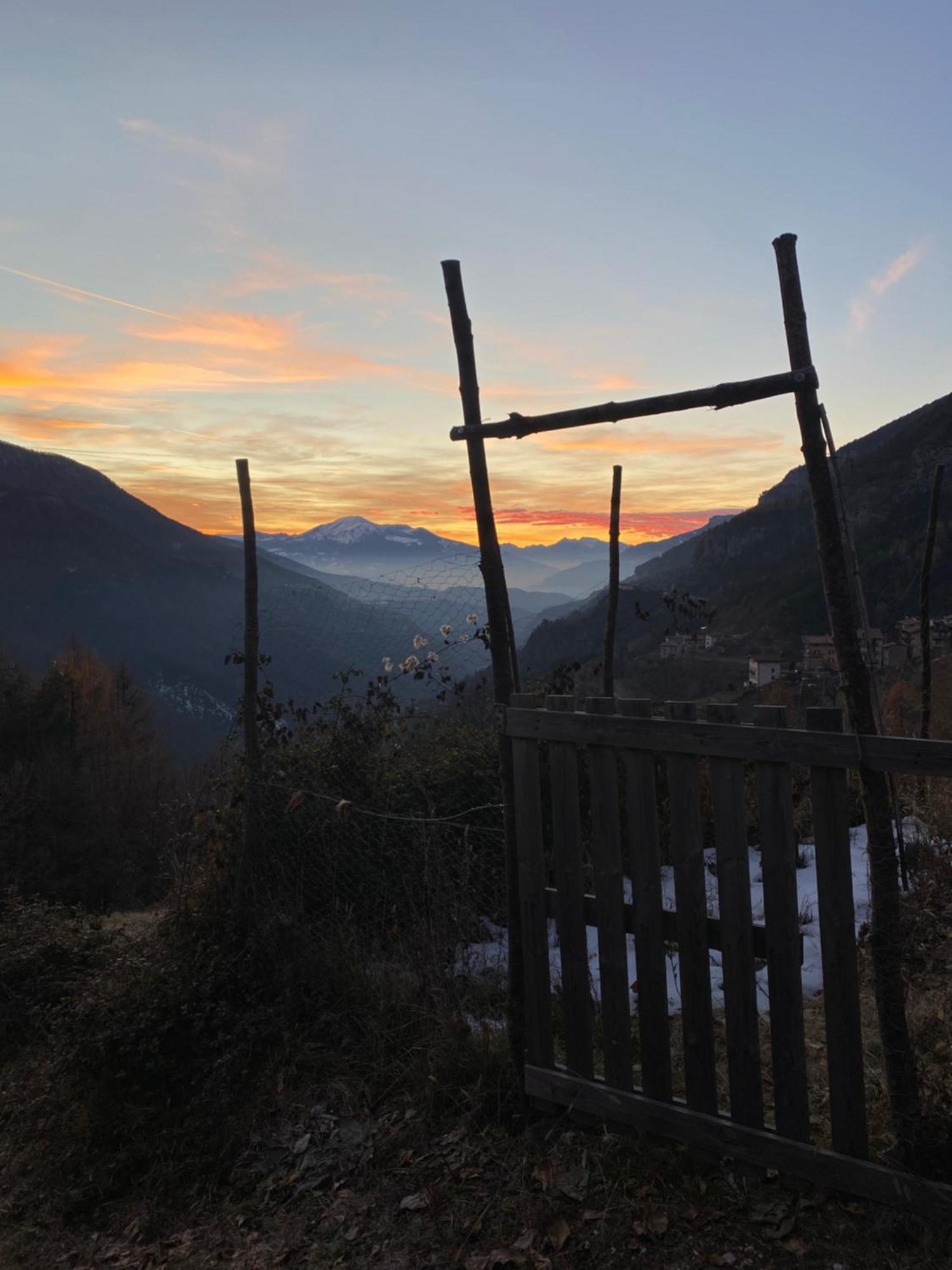 Cielo E Terra Chalet Zencheri Con Vista Panoramica Piazza  Eksteriør bilde
