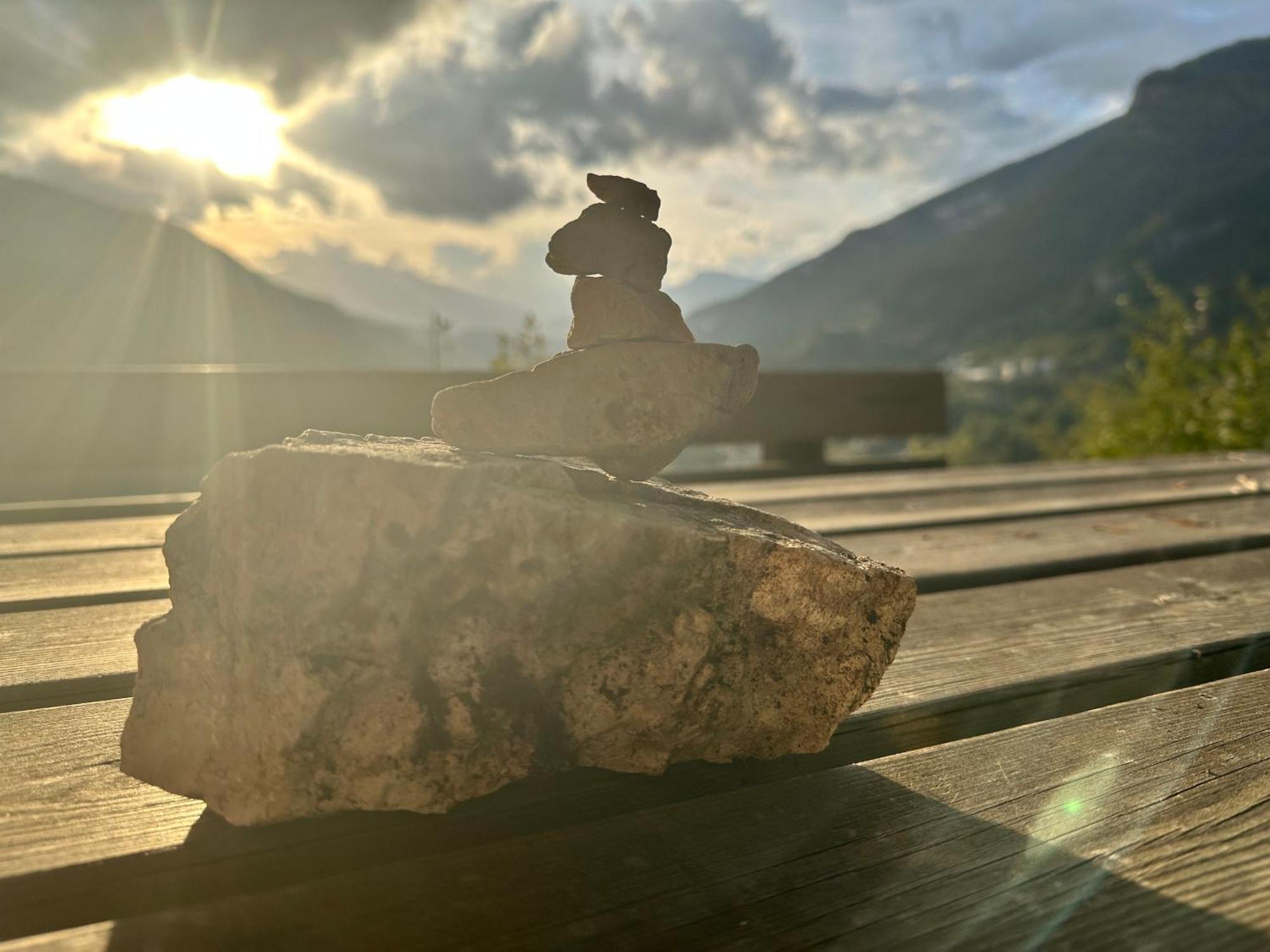 Cielo E Terra Chalet Zencheri Con Vista Panoramica Piazza  Eksteriør bilde