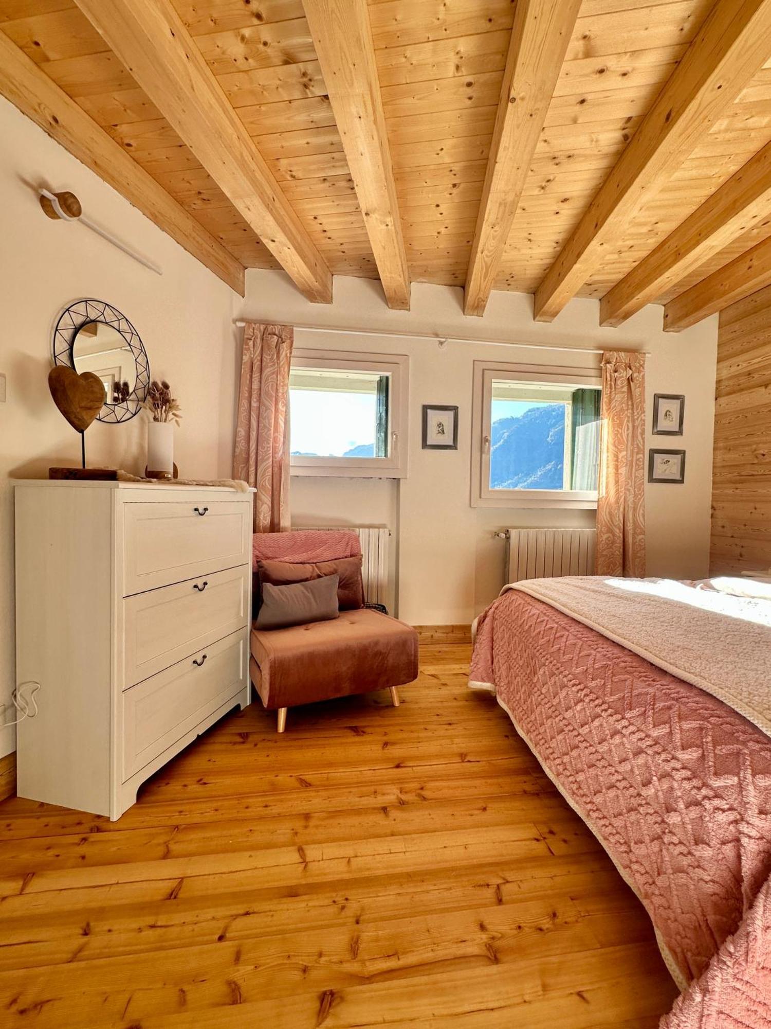 Cielo E Terra Chalet Zencheri Con Vista Panoramica Piazza  Eksteriør bilde