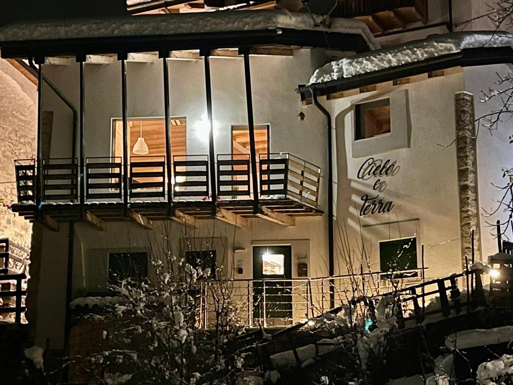 Cielo E Terra Chalet Zencheri Con Vista Panoramica Piazza  Eksteriør bilde