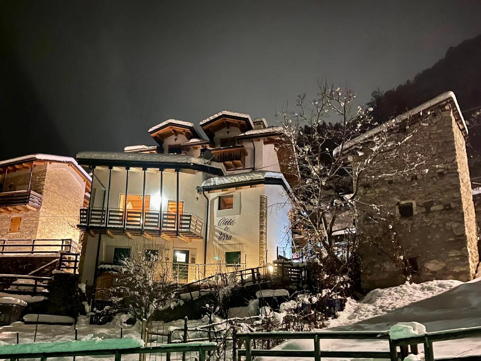 Cielo E Terra Chalet Zencheri Con Vista Panoramica Piazza  Eksteriør bilde