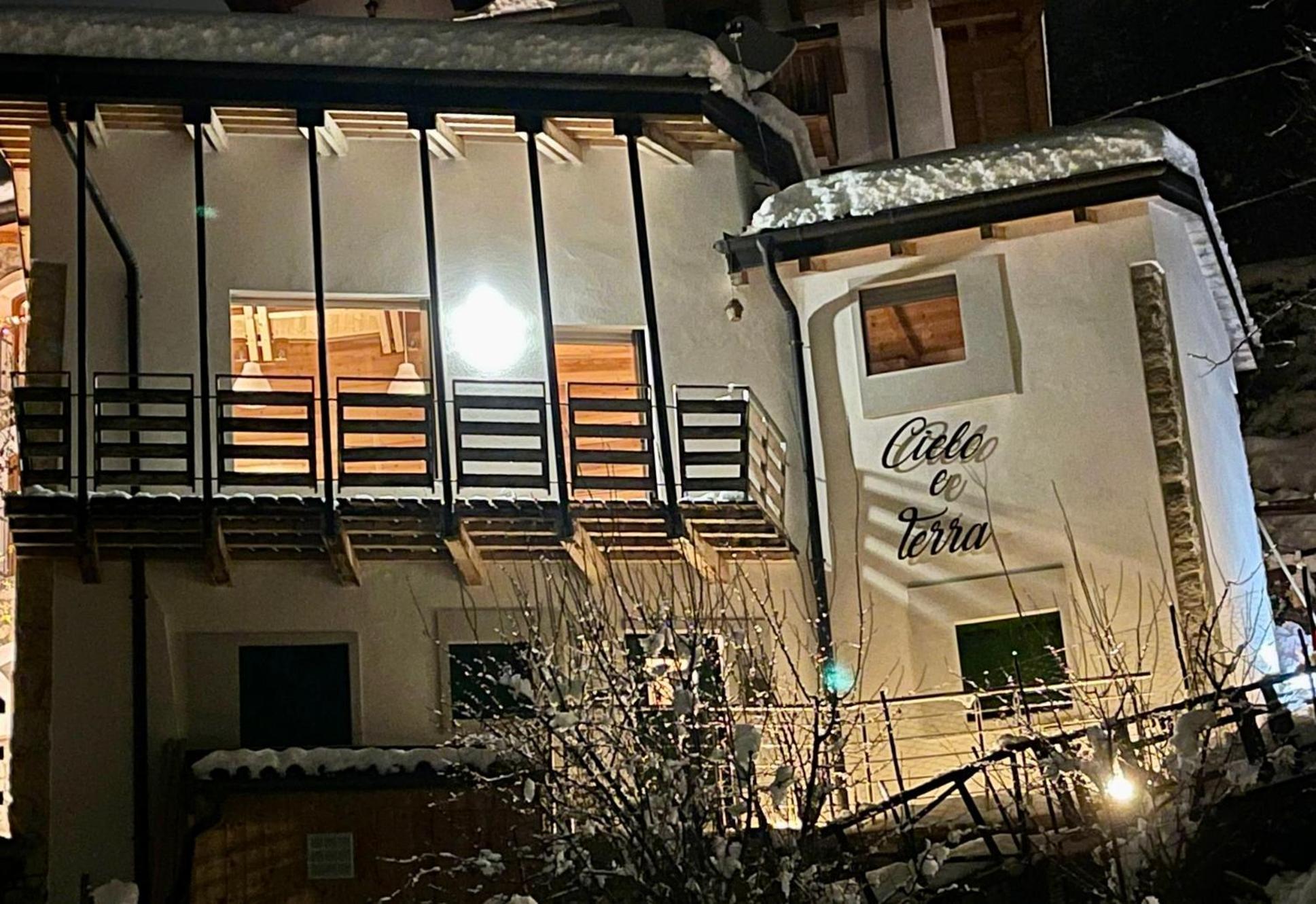 Cielo E Terra Chalet Zencheri Con Vista Panoramica Piazza  Eksteriør bilde