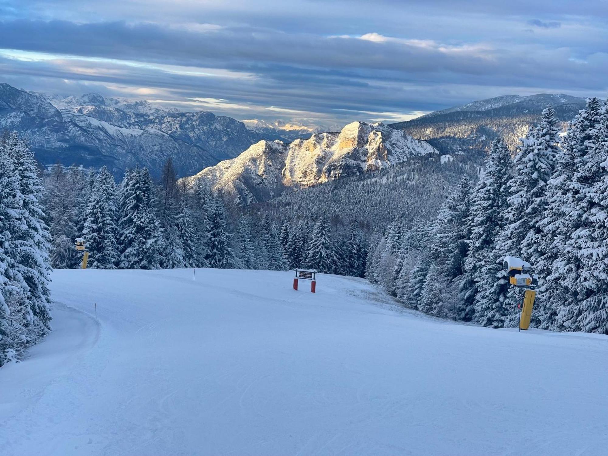 Cielo E Terra Chalet Zencheri Con Vista Panoramica Piazza  Eksteriør bilde