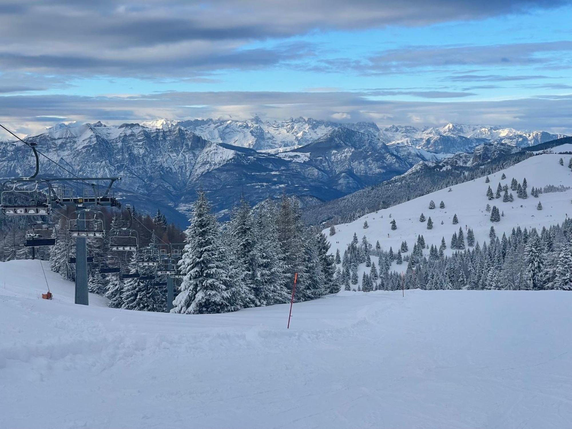 Cielo E Terra Chalet Zencheri Con Vista Panoramica Piazza  Eksteriør bilde